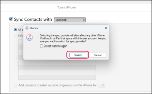 Effective Solutions to Fix Outlook Contacts not Syncing with iPhone