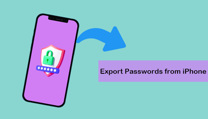 export passwords from iPhone
