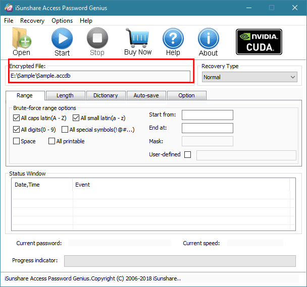 Fügen Sie die gesperrte Access-Datei hinzu