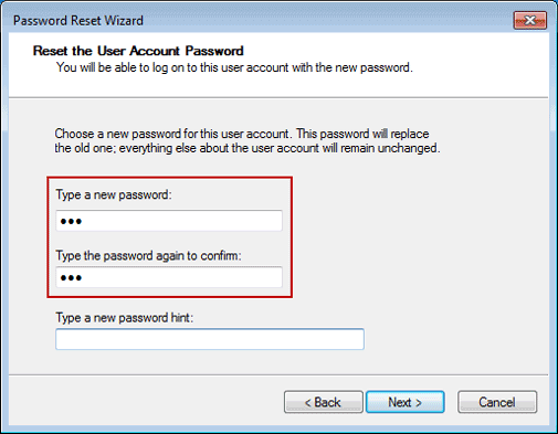 réinitialiser le mot de passe administrateur windows 7 avec réinitialiser le disque