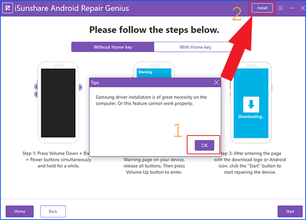 install samsung drive on your computer