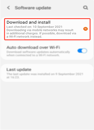 download and install