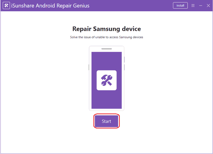 start android repair genius