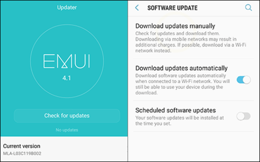 update android os and apps