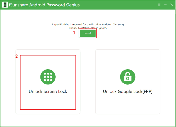unlock screen lock