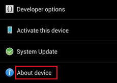 select about device