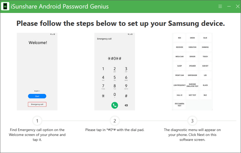 set up your samsung device
