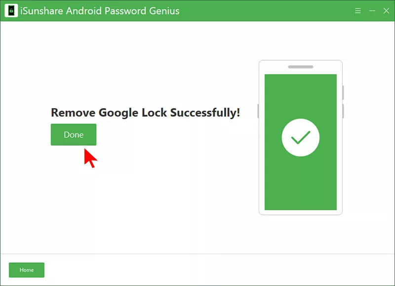 bypass Google lock successfully