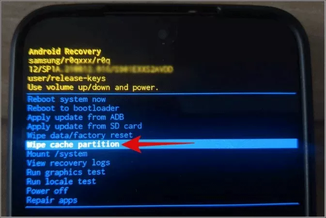 wipe cache partition