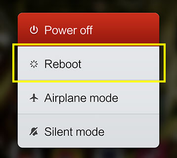 restart Android phone
