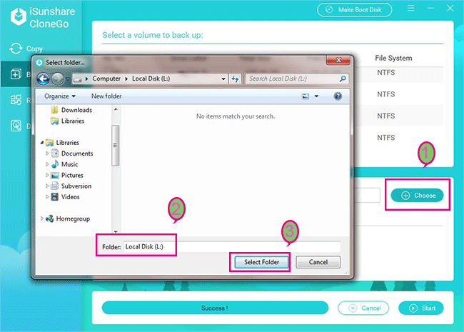 define the drive to backup