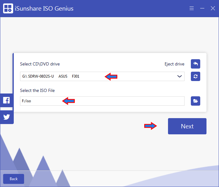 finish ISO setting