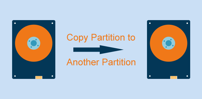 copy partition to another partition