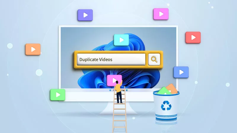 find and remove duplicate videos on your pc