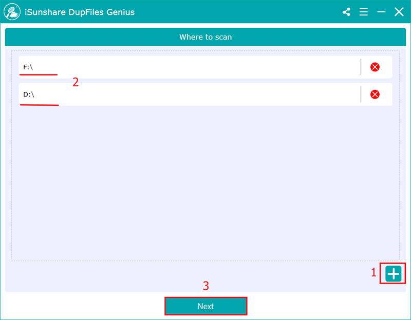 select a partition to scan