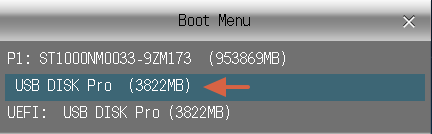 boot Windows pc from PE drive