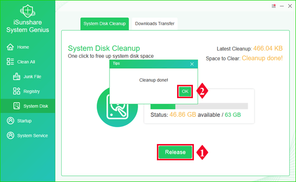 release space on c drive