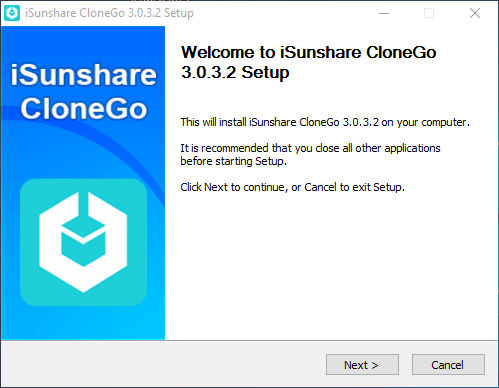 install isunshare clonego