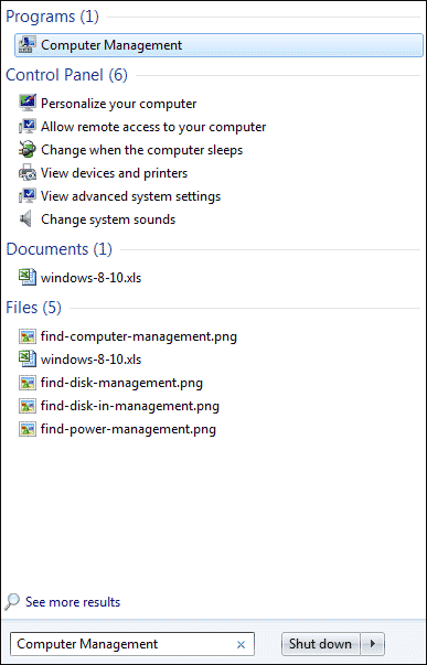 open computer management