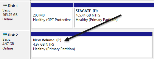 create virtual disk successfully