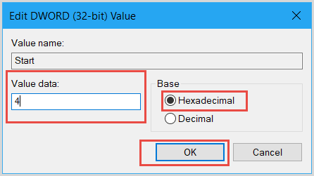 change value data