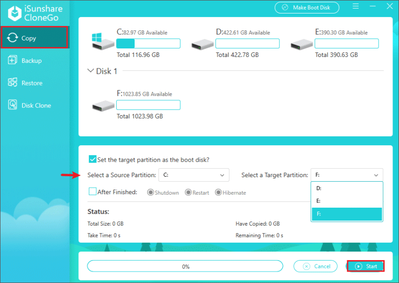 select partition