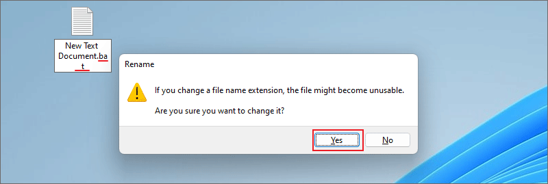 change file name