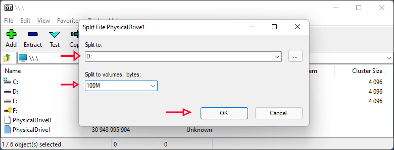 define split settings