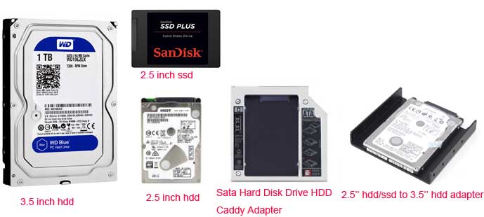 hdd and ssd