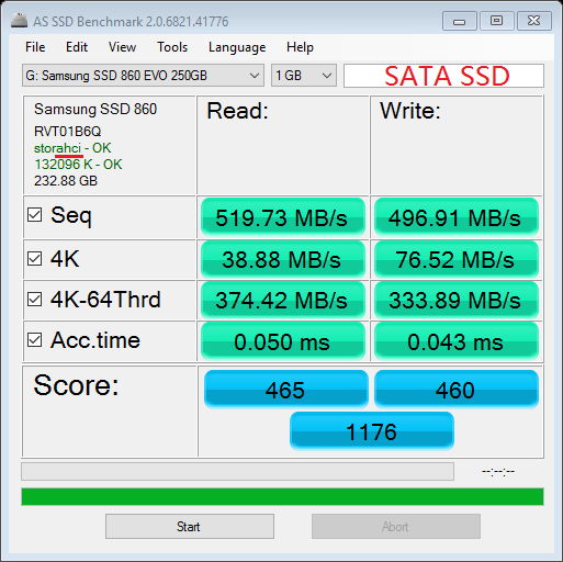 sata speed