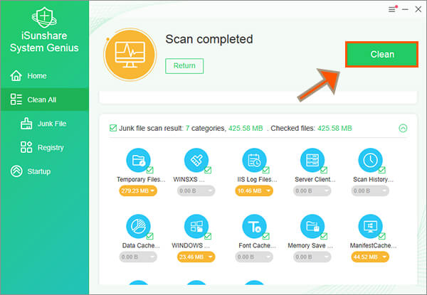 clean all the junk file and invalid registries