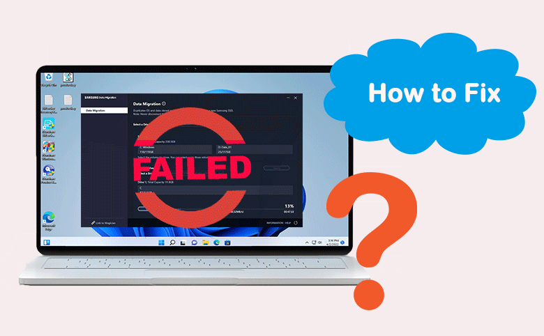 solved-Samsung Data Migration cloning failed