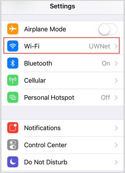 ios wifi