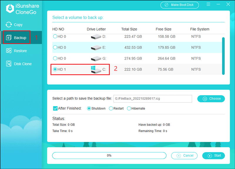 choose your windows system