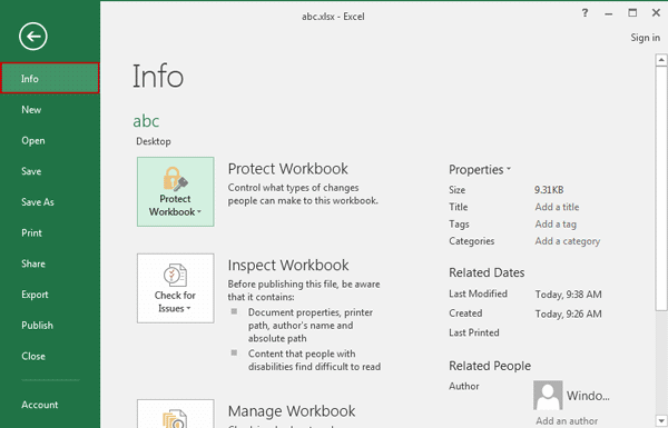 remove excel password protection successfully