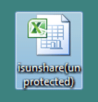 get unprotected excel file