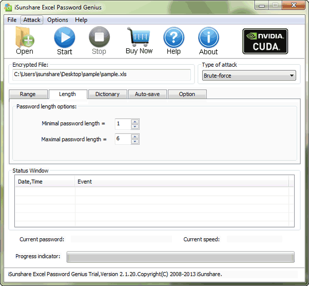 recover excel forgotten open password