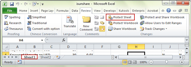 Excel-Sheet ohne VBA-Code erfolgreich deaktivieren