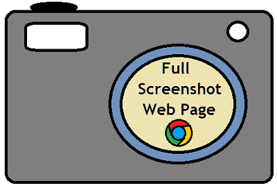 capture full screenshot in Chrome