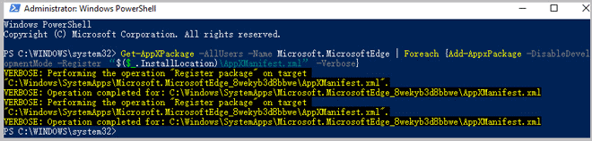 run command inside powershell