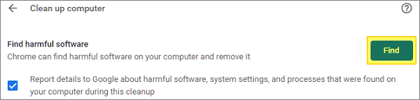 find harmful software