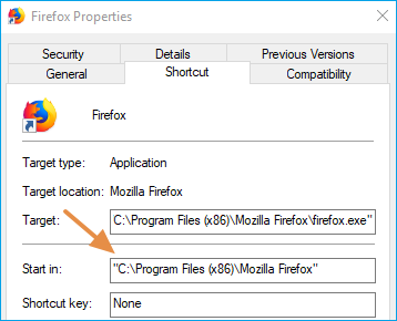 location of firefox installer