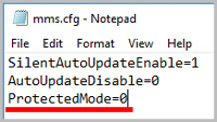 add command into notepad
