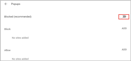 block google chrome popups