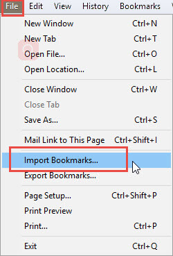 import bookmarks to safari