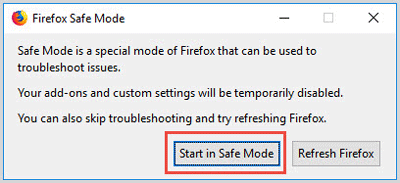 keep pressing shift to get into safe mode
