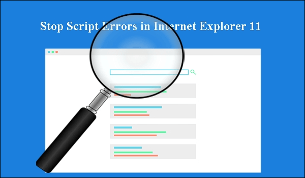 stop script errors in internet explorer 11
