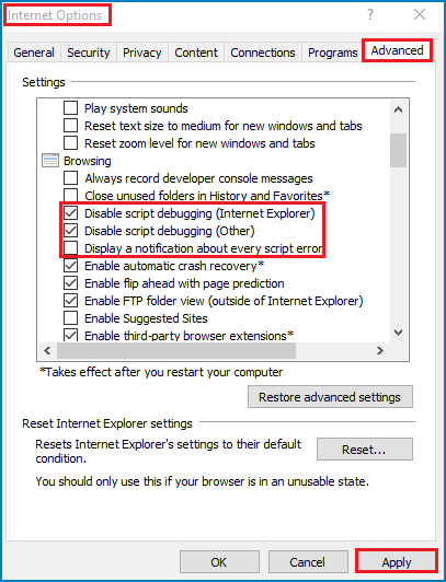 Scripting 2. How to script settings windows