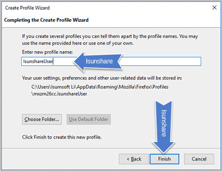 how to start firefox profile manager