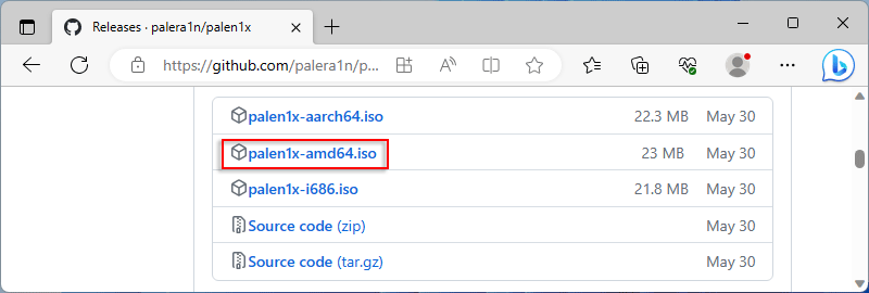 download palen1x-amd64.iso